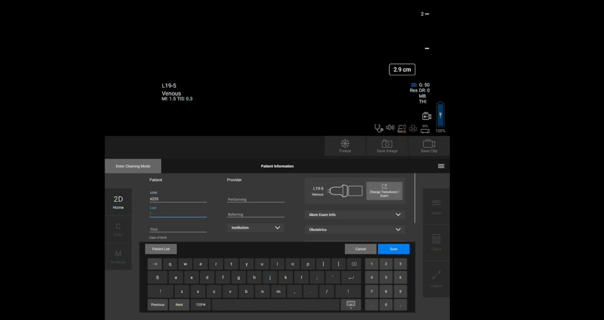 ST Patient info image
